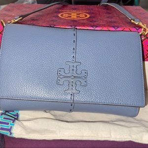 TORY BURCH - Crossbody Cloud Blue